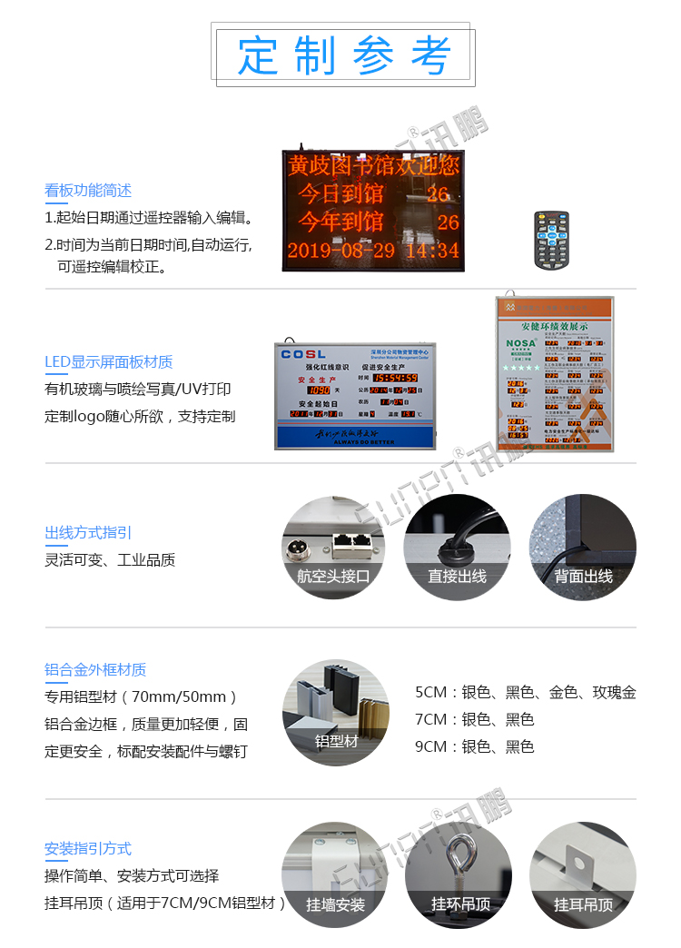 客流監測顯示屏定制指導