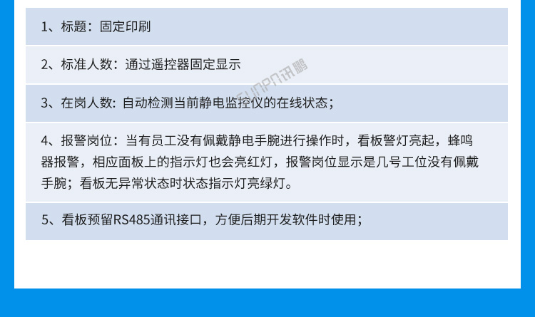 ESD在線監控看板功能介紹