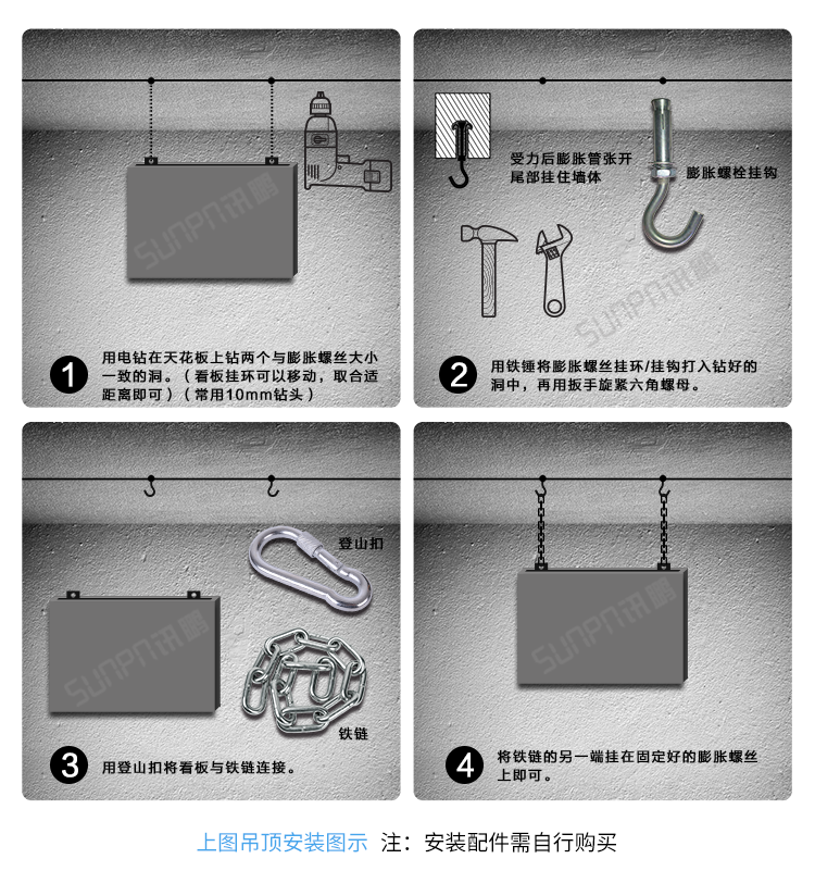 車位顯示屏安裝說明