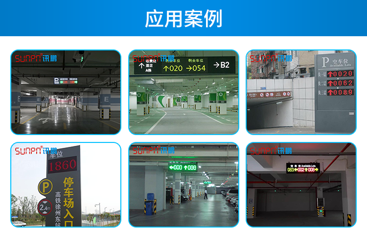 車位顯示屏應用案例