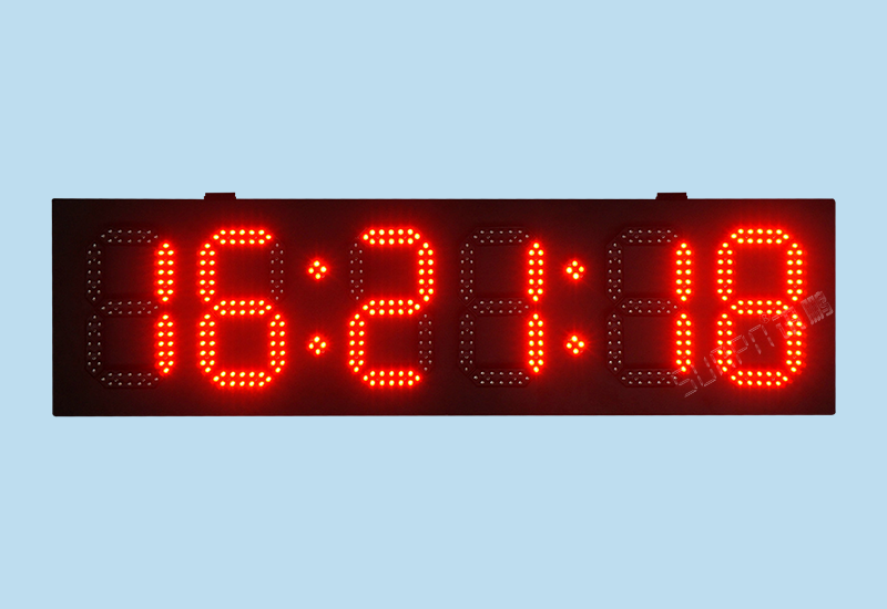 戶外電子鐘_防水防潮防塵LED數字時鐘屏_GPS/CDMA時間同步