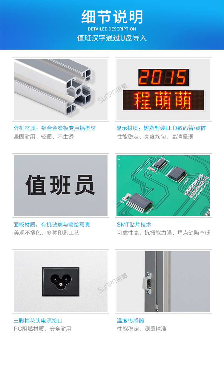 值班牌細節(jié)說明