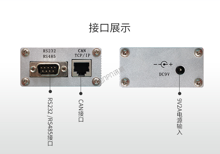 TCP/IP-RS485通訊轉換器接口展示