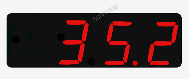 體溫篩查儀數(shù)據(jù)顯示