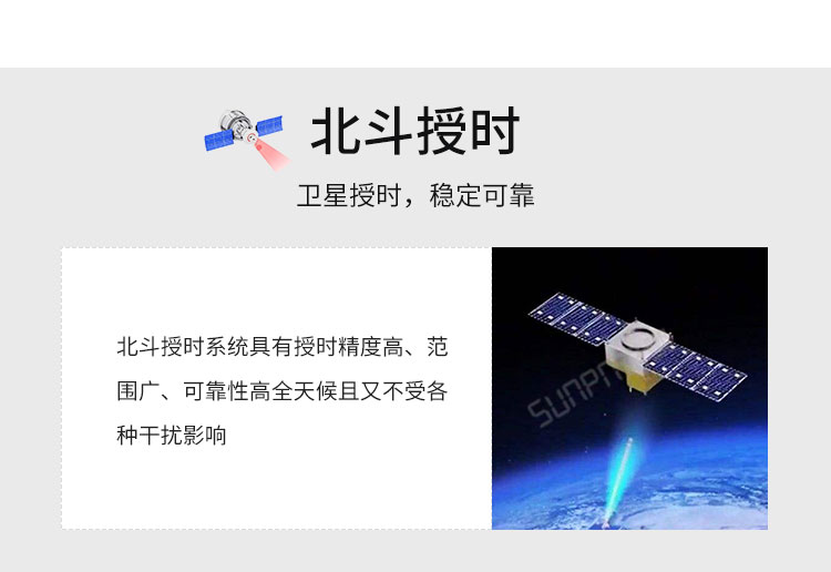 戶外電子鐘北斗授時