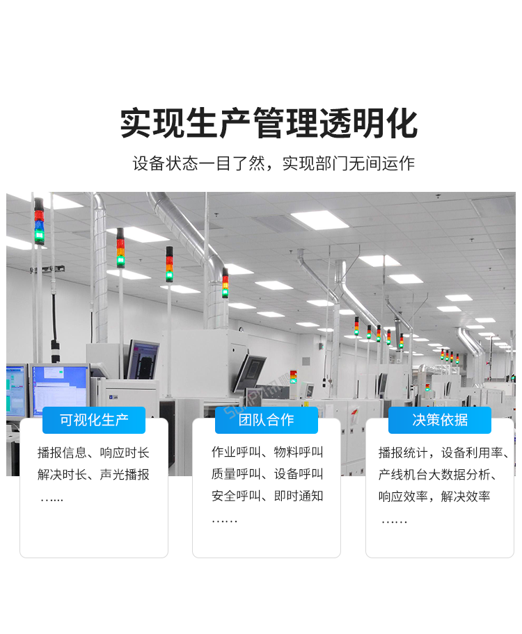 無(wú)線安燈系統(tǒng)實(shí)現(xiàn)生產(chǎn)目視化 無(wú)線安燈系統(tǒng)實(shí)現(xiàn)生產(chǎn)目視化