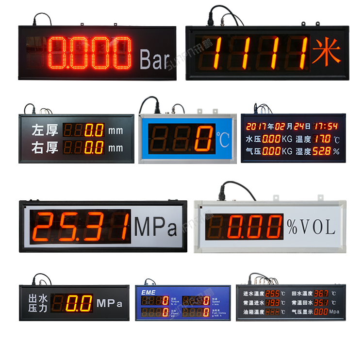 模擬量通訊屏案例參考