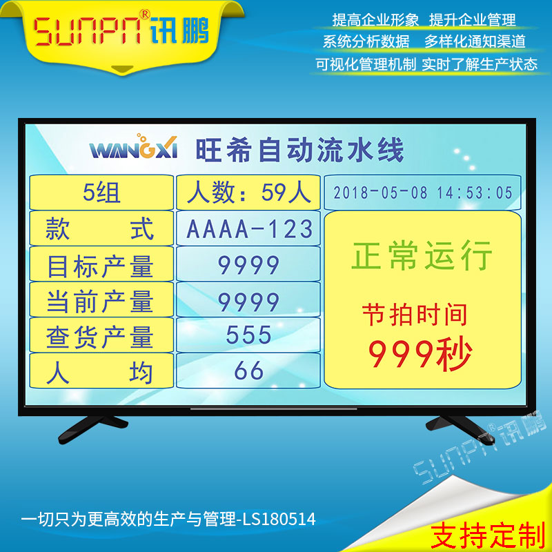 生產管理系統_流水線液晶看板軟件