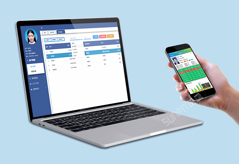 生產管理看板系統_手機APP移動端云看板生產數據監控軟件_訊鵬科技