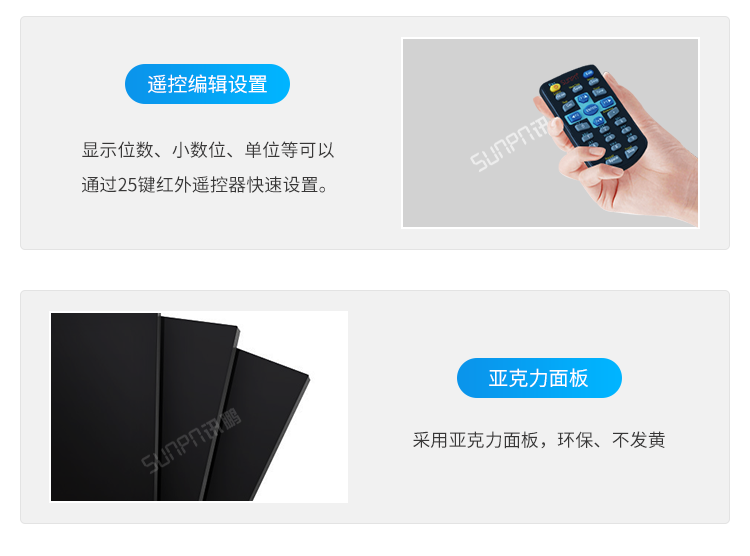 LED計數器數量顯示屏-工業品質