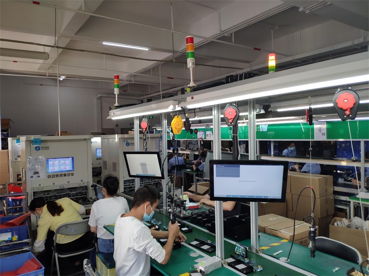 雷賽SOP電子作業指導書系統-現場照片