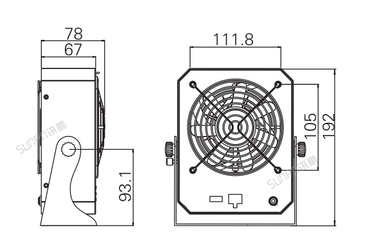 工業離子風機-參數說明