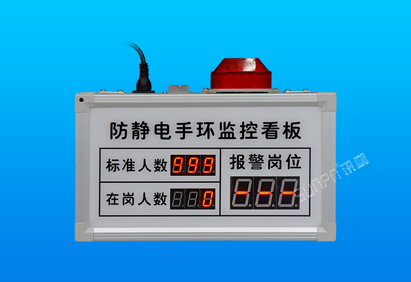 ESD在線監控看板_手腕帶在線監控器_方案案例