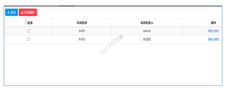 車間生產管理系統-車間管理