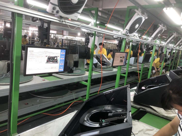 生產管理系統-現場照片