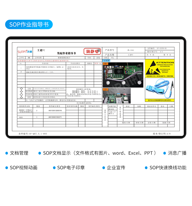 生產管理看板系統-功能說明 生產管理看板系統-功能說明