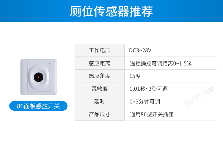 智慧廁所傳感器介紹