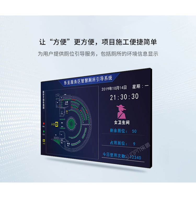 智慧廁所引導系統-產品介紹