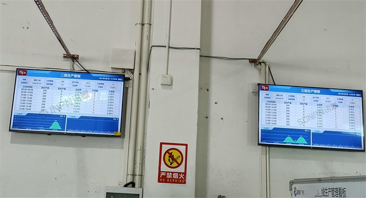 生產管理看板系統-騰美汽車現場圖片