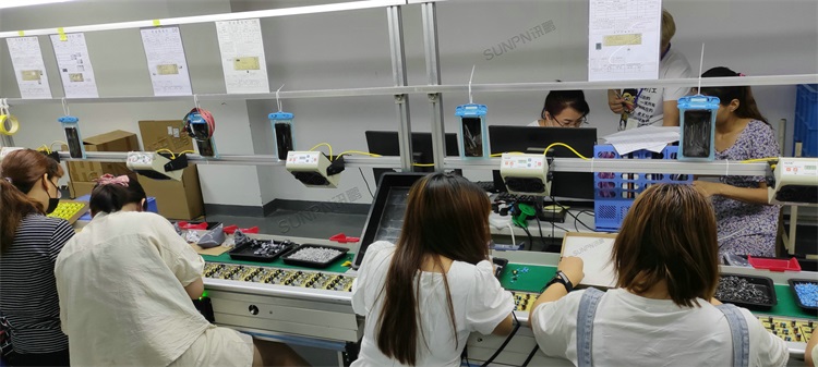 防靜電手腕帶監測系統-現場照片