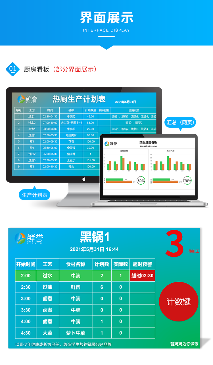 生產管理系統-界面展示 生產管理系統-界面展示