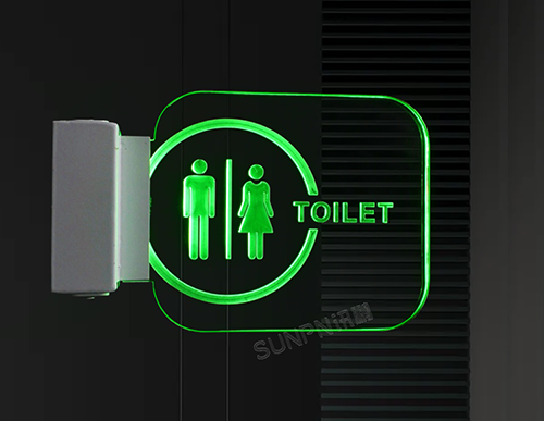 公廁有人無人指示牌