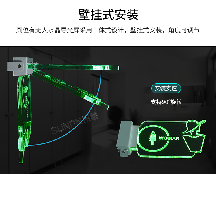 公廁有人無人指示牌-產品介紹