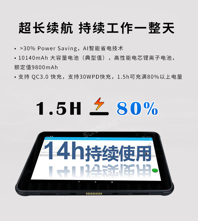 10.1英寸手持平板電腦-超長續航