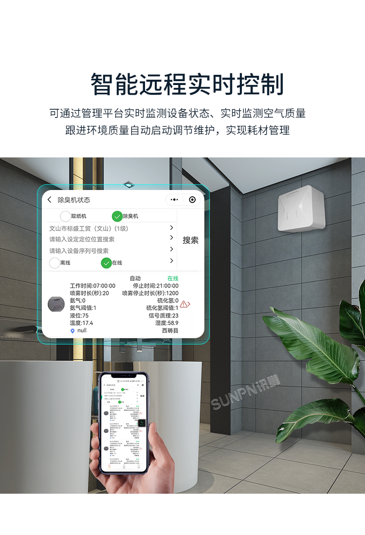 公廁智能除臭殺菌機-產品介紹