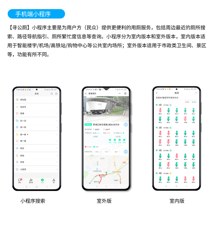 智能廁位顯示系統(tǒng)云平臺介紹