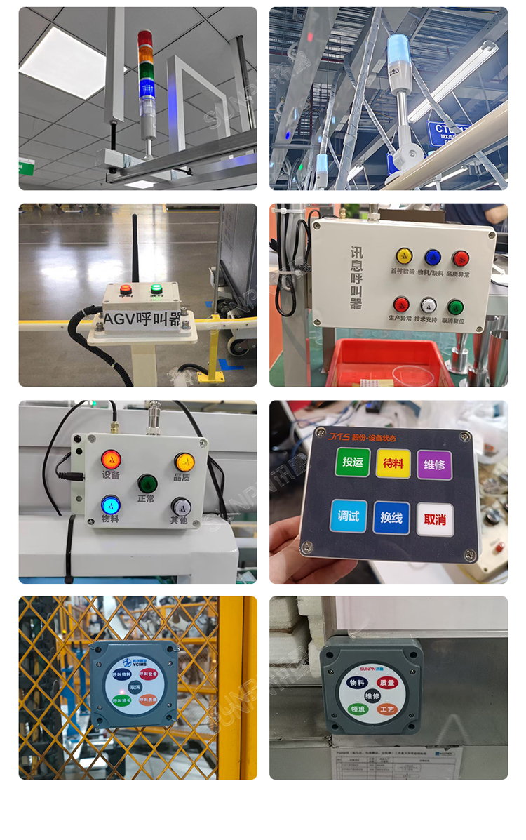 安燈系統按鈕盒應用案例