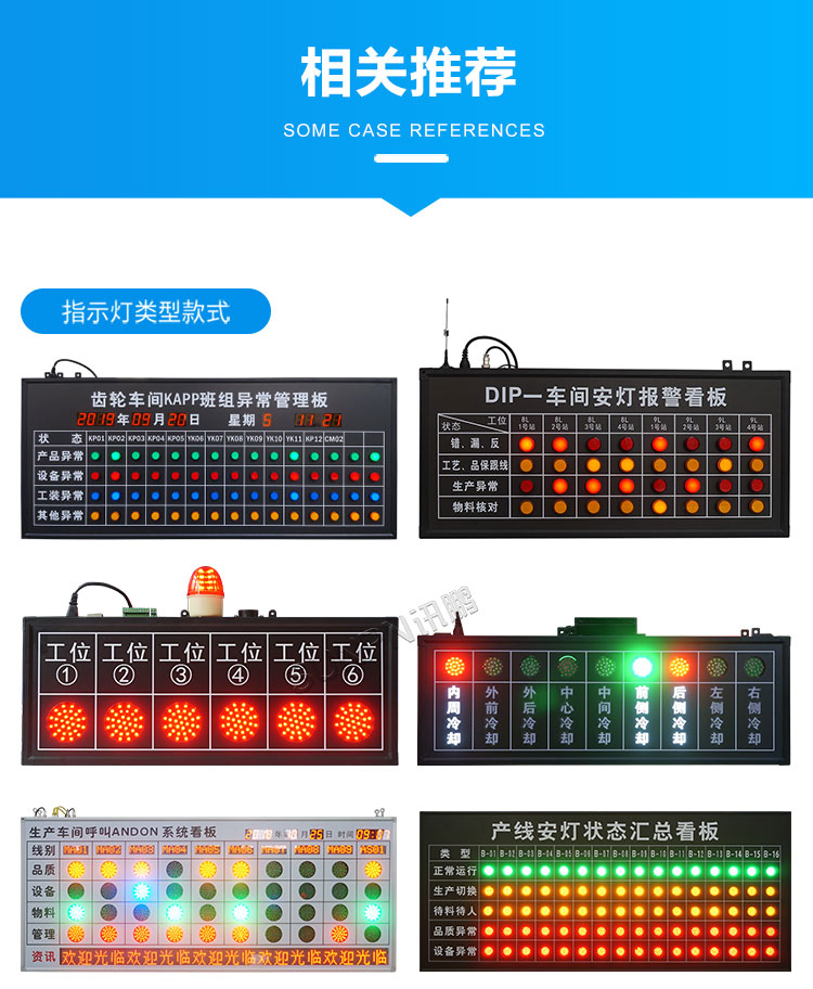 指示燈款安燈看板