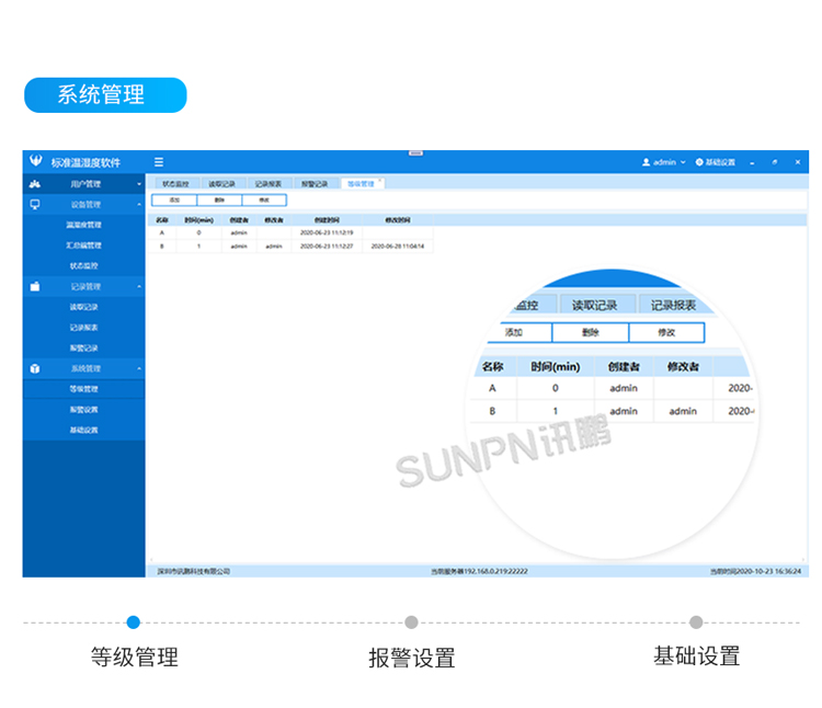 環(huán)境監(jiān)控管理系統-客戶端界面
