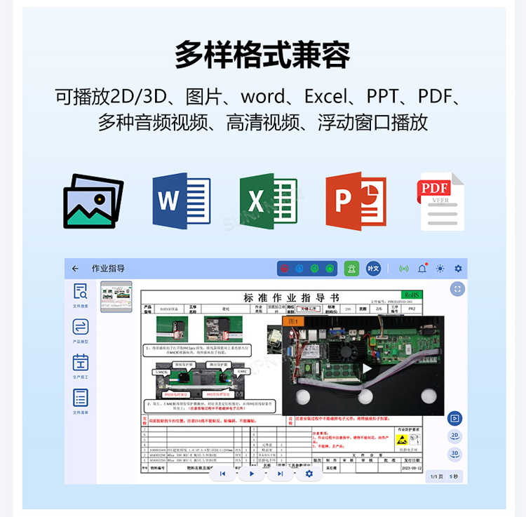 ESOP支持多種文件格式